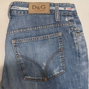 Dolce & Gabbana Distressed Denim Jeans